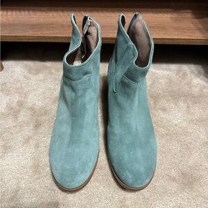 Suede booties/boots